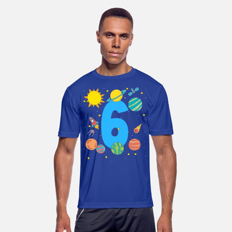 Space Themed Number 6 Birthday Adventure