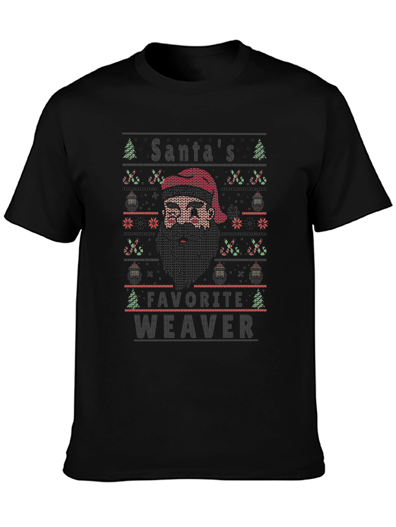 Santas Favorite Weaver Christmas T-Shirt