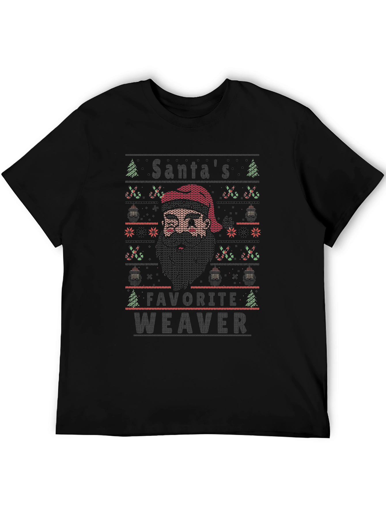 Santas Favorite Weaver Christmas T-Shirt