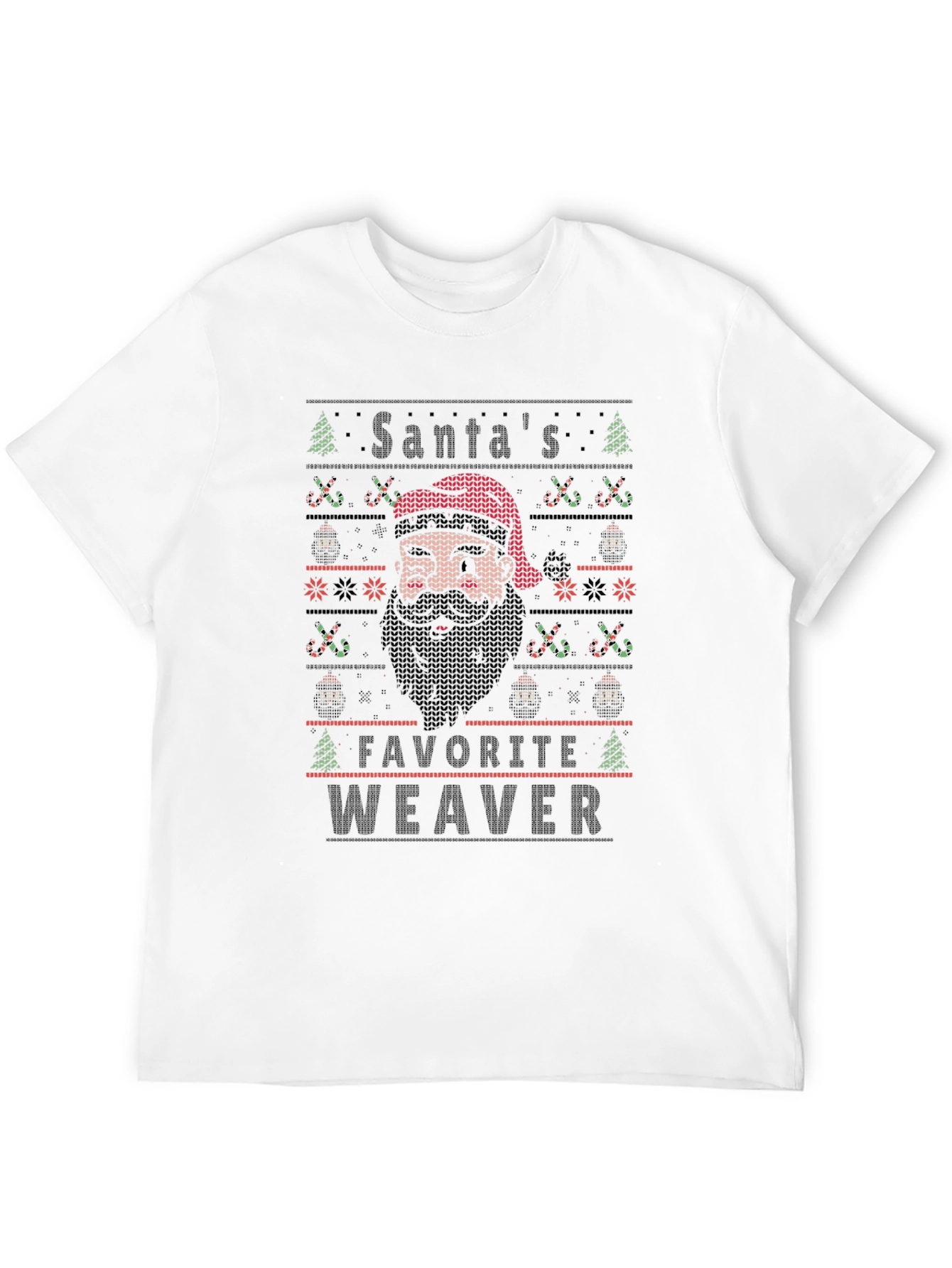 Santas Favorite Weaver Christmas T-Shirt