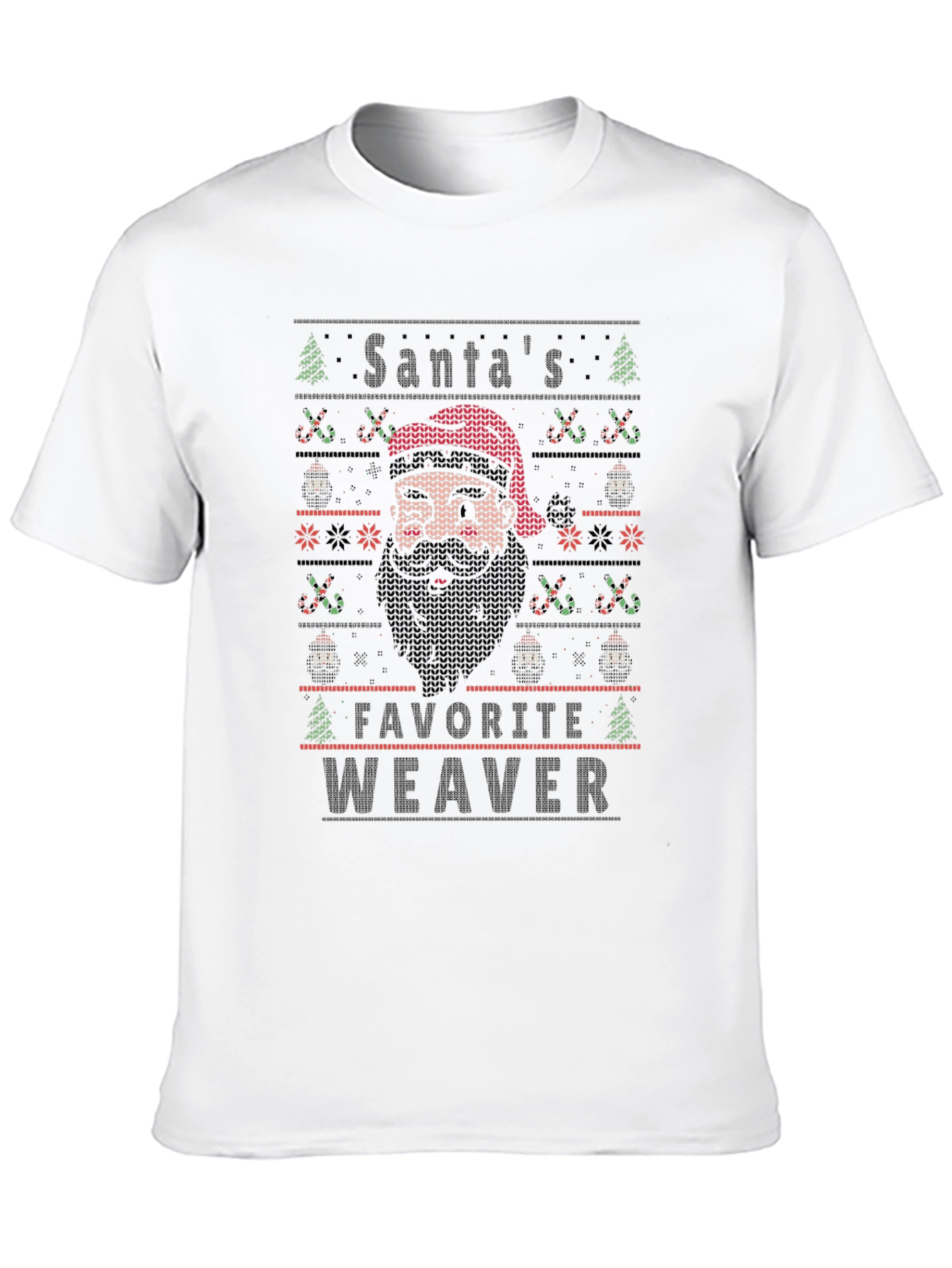 Santas Favorite Weaver Christmas T-Shirt