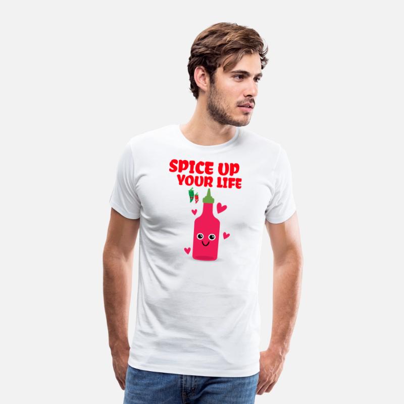 Spice Up Your Life Funny Spicy Food Lover T-Shirt