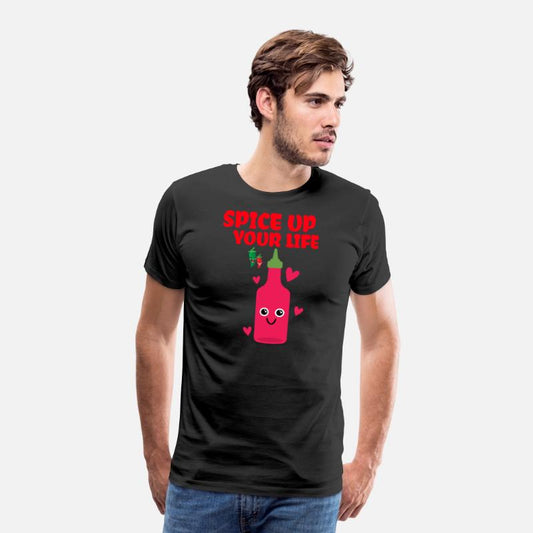 Spice Up Your Life Funny Spicy Food Lover T-Shirt