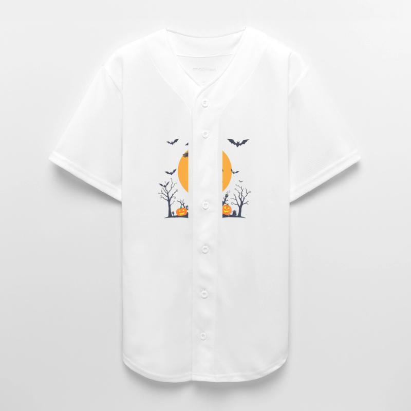 Spooky Witch Flying Over Haunted House