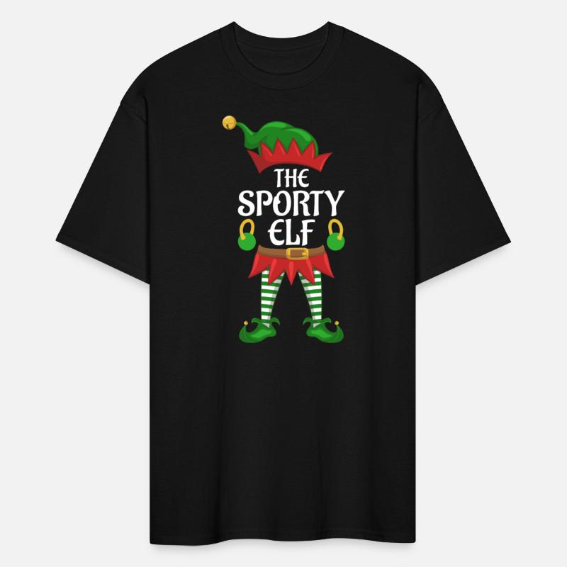 Sporty Elf Family Matching Group Christmas Party