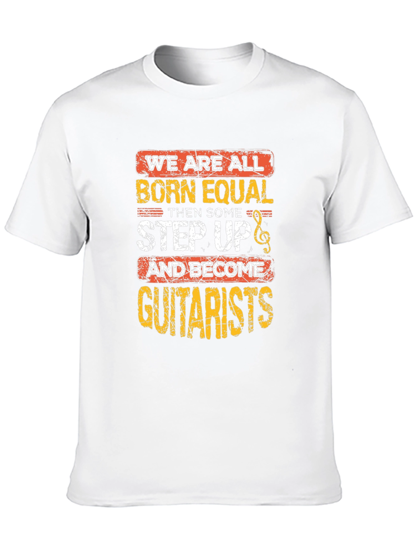 Born Equal Guitarist Black T-Shirt