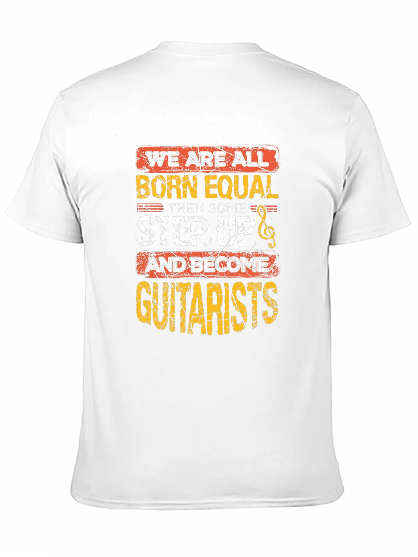 Born Equal Guitarist Black T-Shirt
