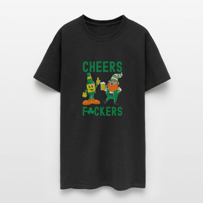 St. Patrick's Day With The Quote "Cheers Fckers"
