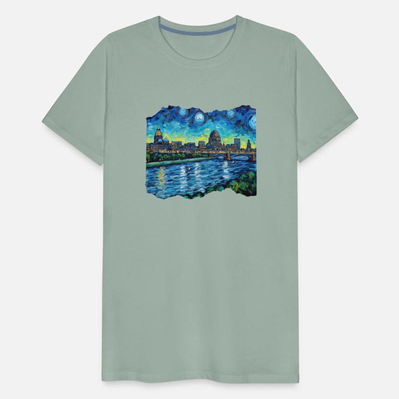 St Paul Minnesota Skyline Tribute Capital Charm