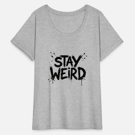 Stay Weird Graffiti-Style Dress