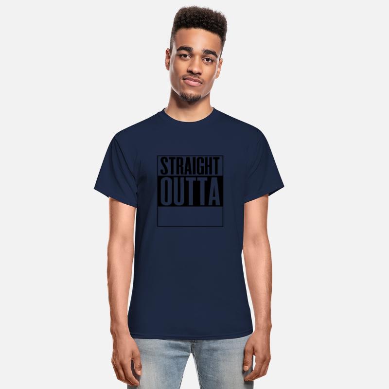 STRAIGHT OUTTA - free custom TEXT