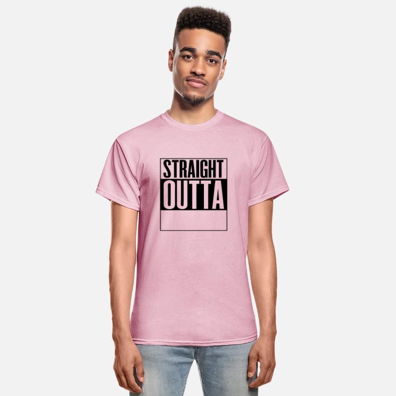 STRAIGHT OUTTA - free custom TEXT