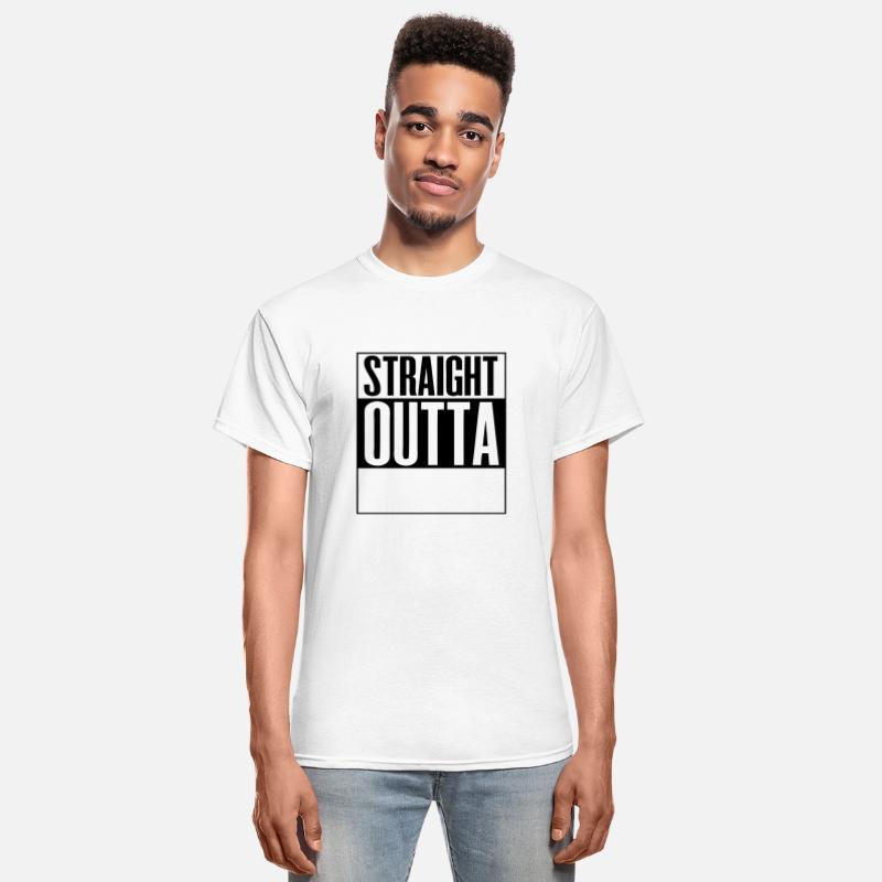 STRAIGHT OUTTA - free custom TEXT