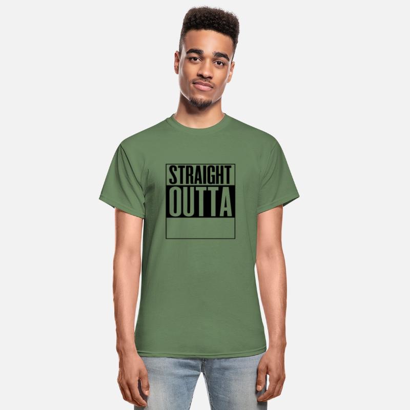 STRAIGHT OUTTA - free custom TEXT