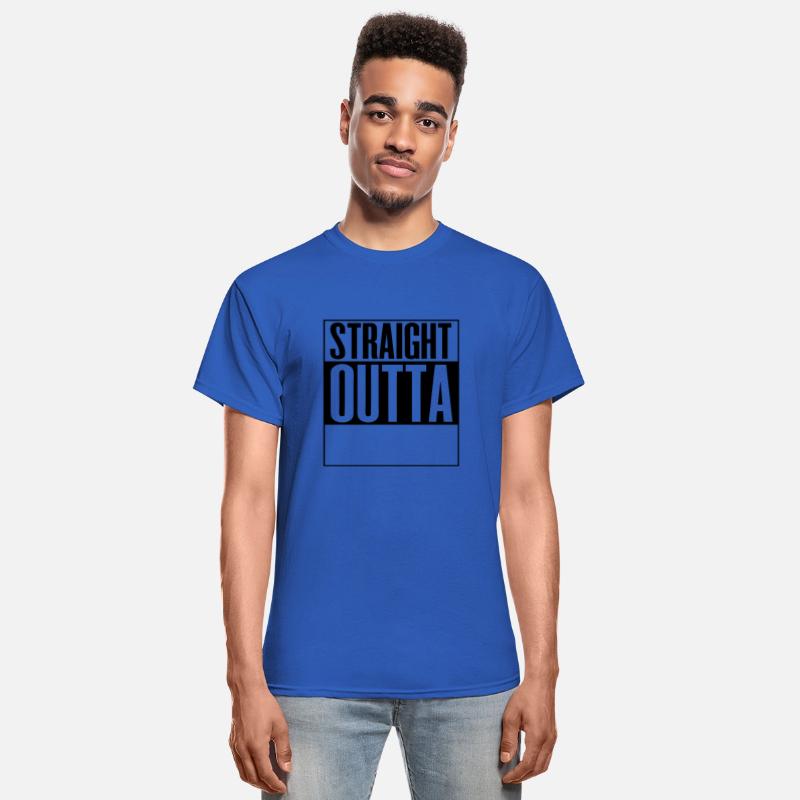STRAIGHT OUTTA - free custom TEXT