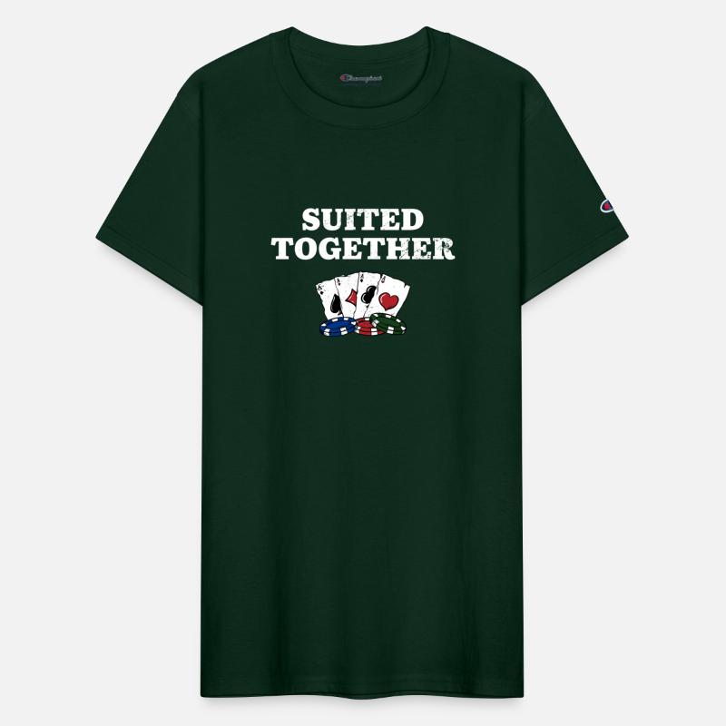 SUITed Together Poker Couples Poker Player Lovers