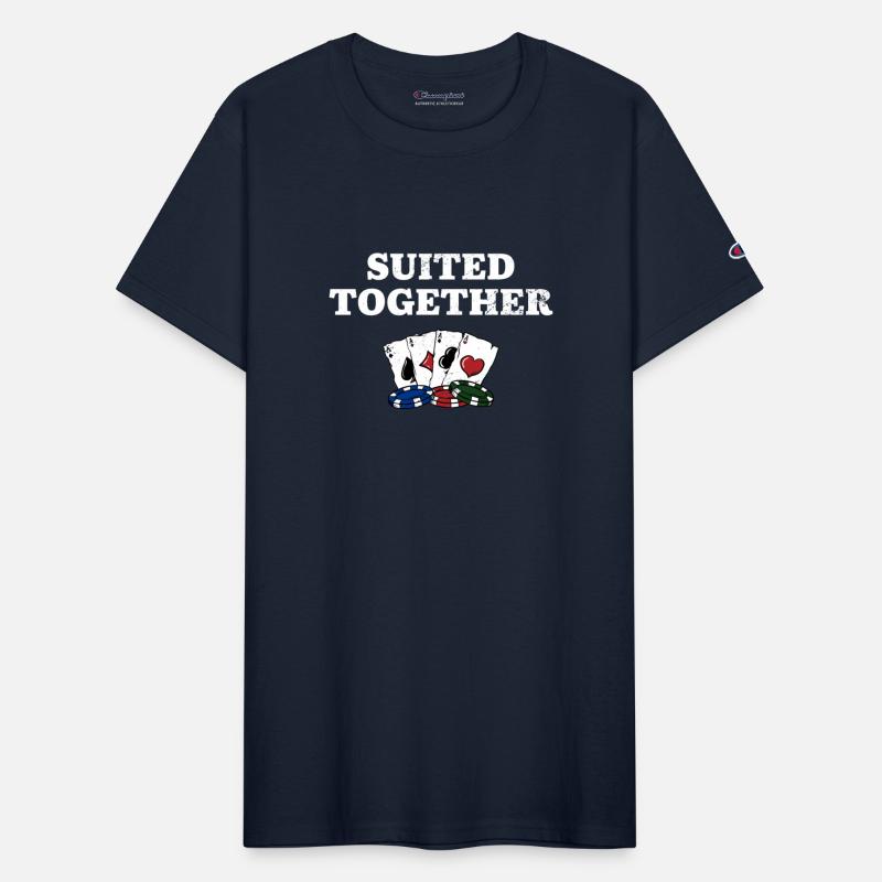 SUITed Together Poker Couples Poker Player Lovers