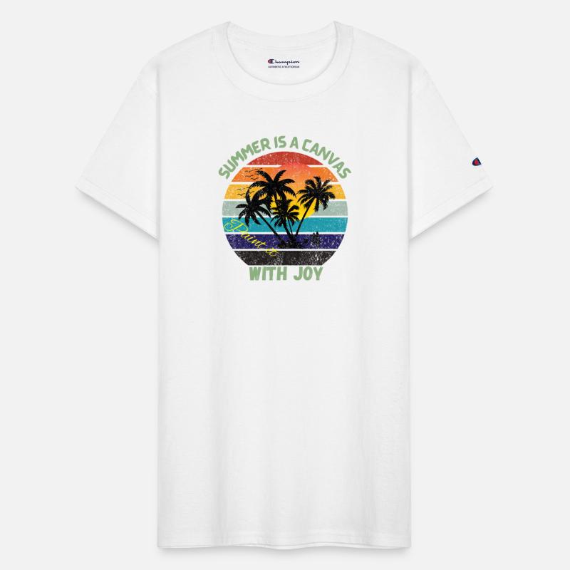 Summer Is A Canvas Paint It With Joy Design