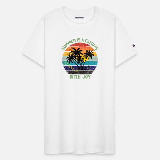 Summer Is A Canvas Paint It With Joy Design