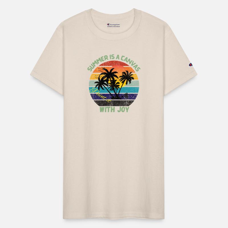 Summer Is A Canvas Paint It With Joy Design