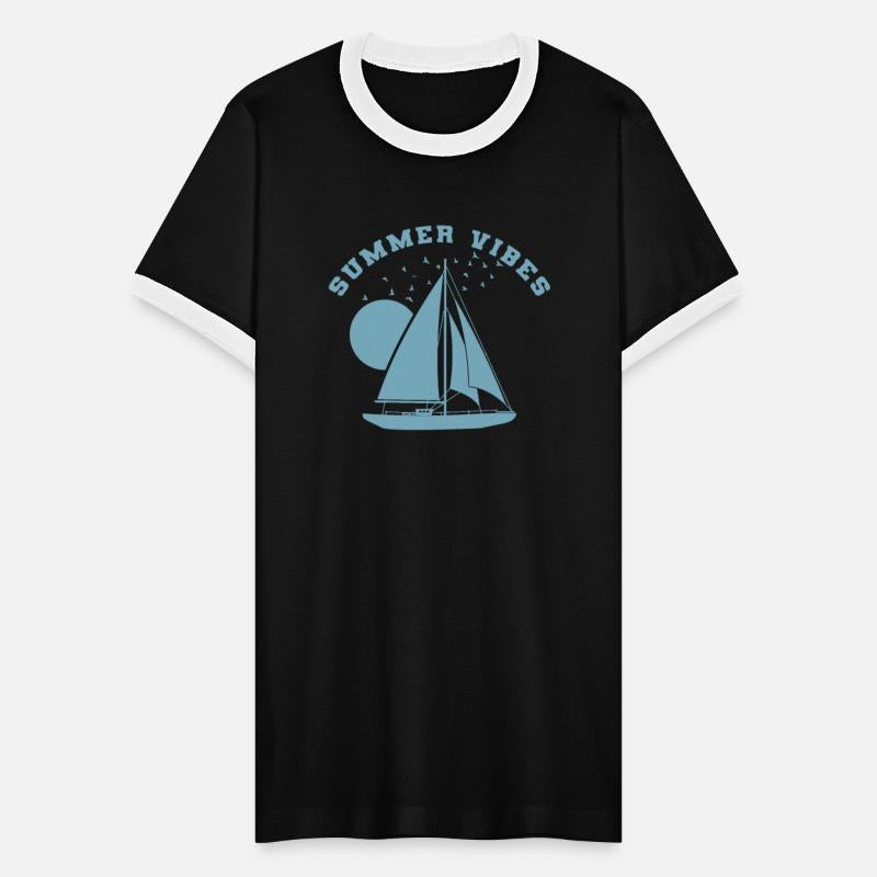 Summer Vibes Sailing Boat Water Sports