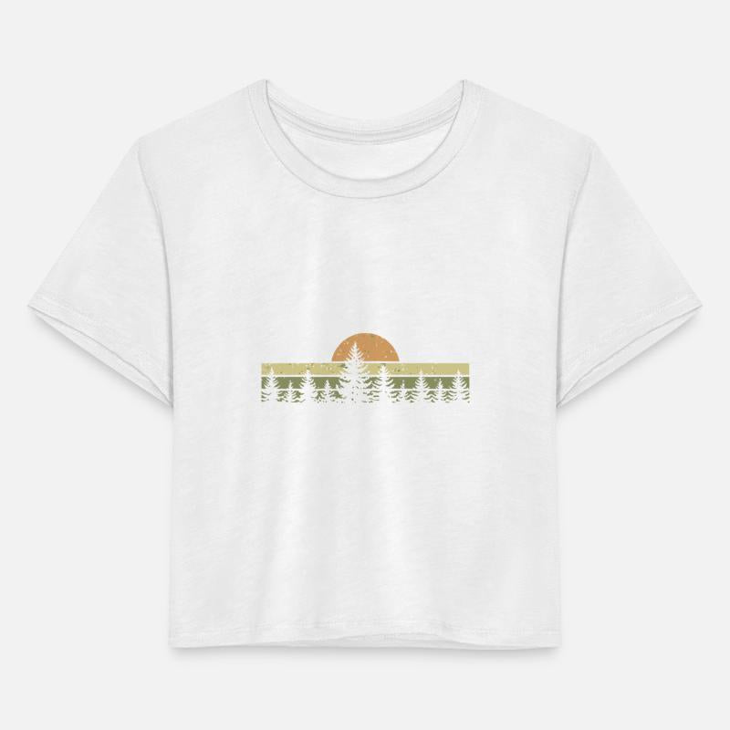 Sunrise Over the Pines