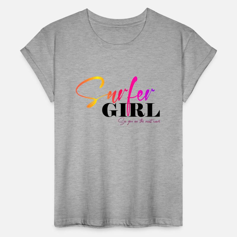 Surfer Girl Surf Club Surfing Surfing T-Shirt