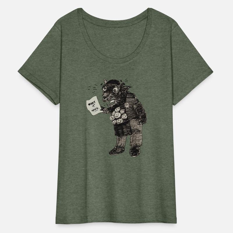 Surreal Wolf Boss Man – Dark Office Humor