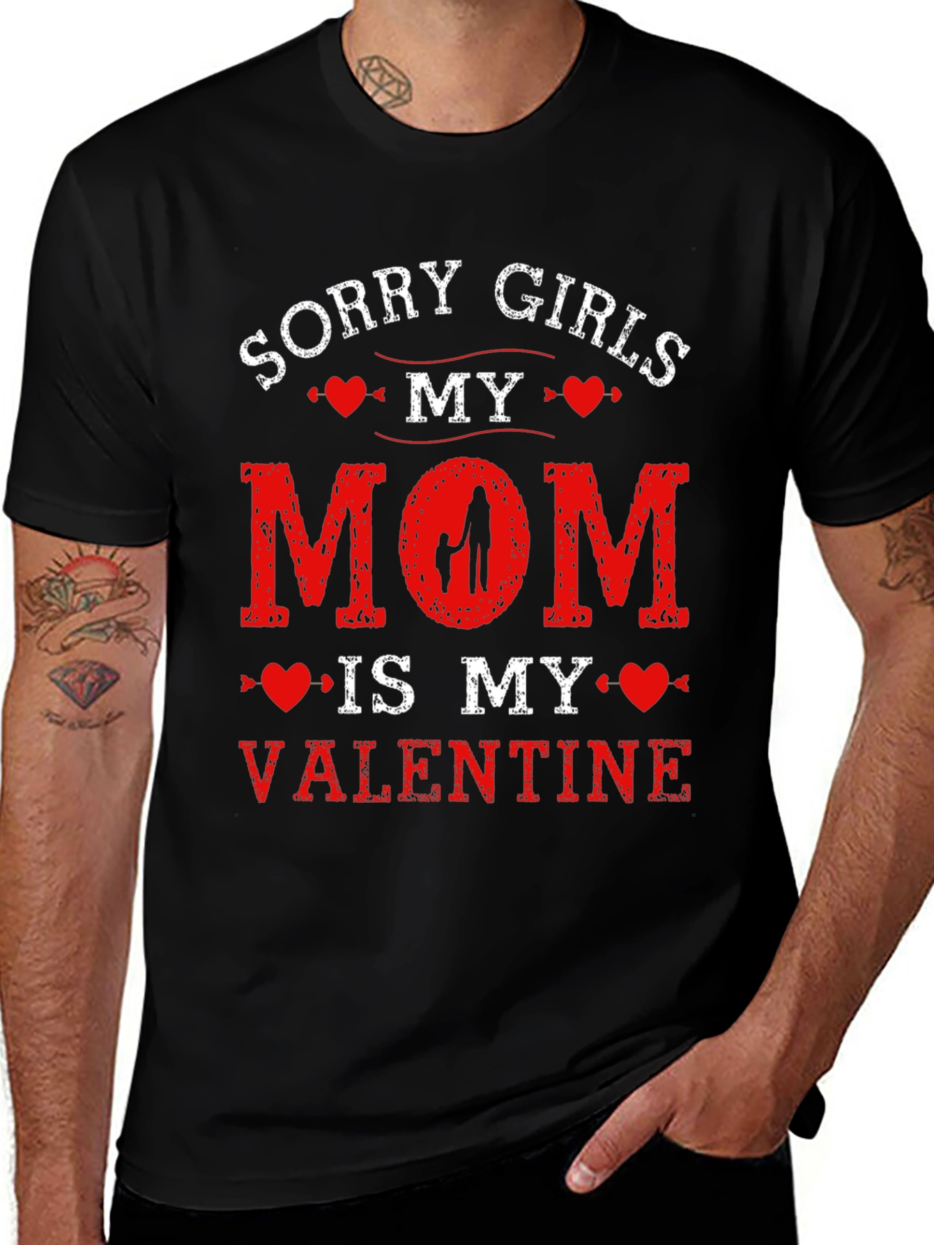 Sorry Girls My Mom Is My Valentine T-Shirt