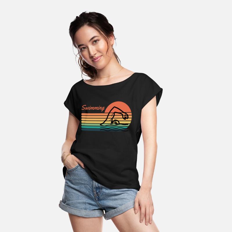 Swimming Vintage Style