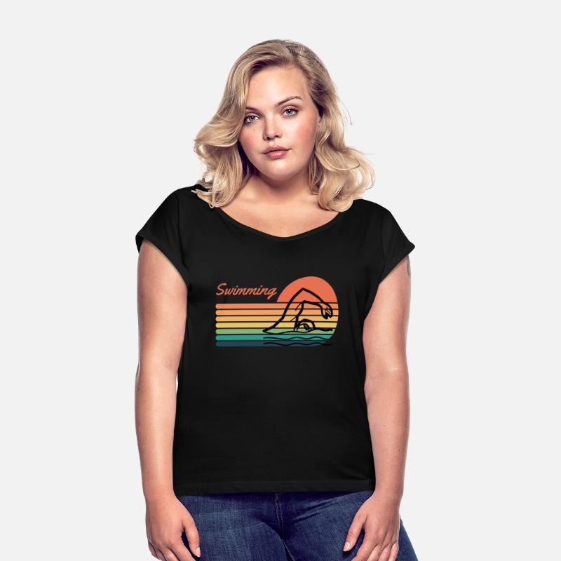 Swimming Vintage Style