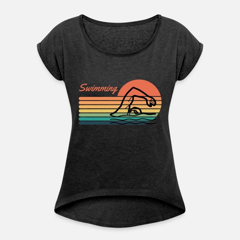 Swimming Vintage Style