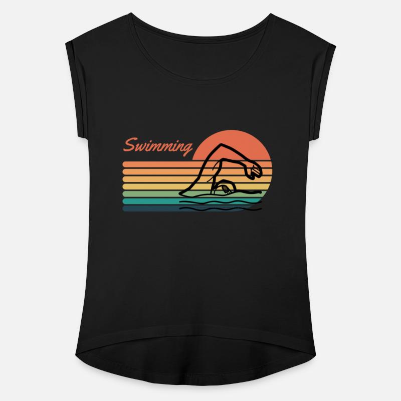 Swimming Vintage Style