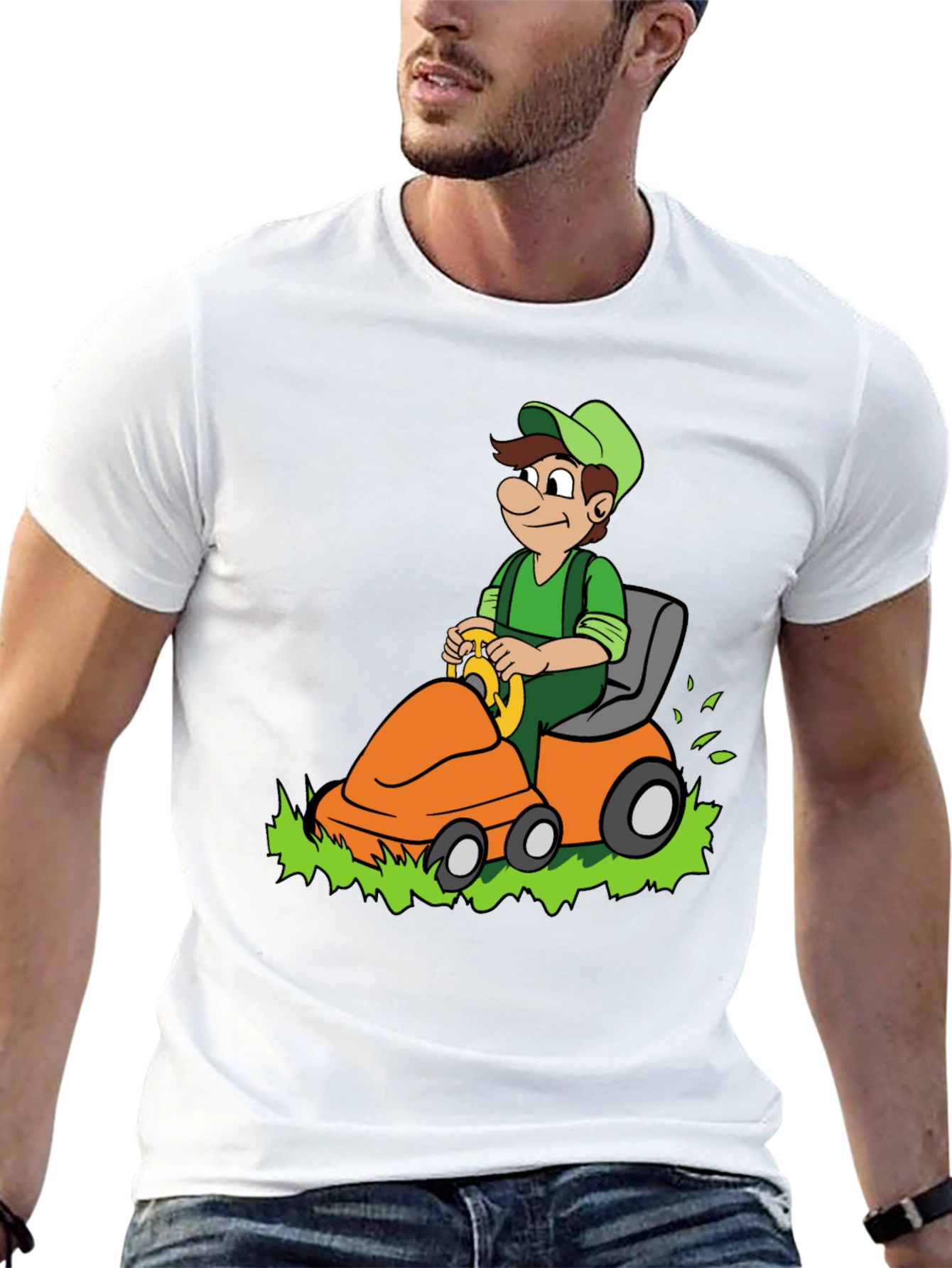 Funny Cartoon Gardener T-Shirt
