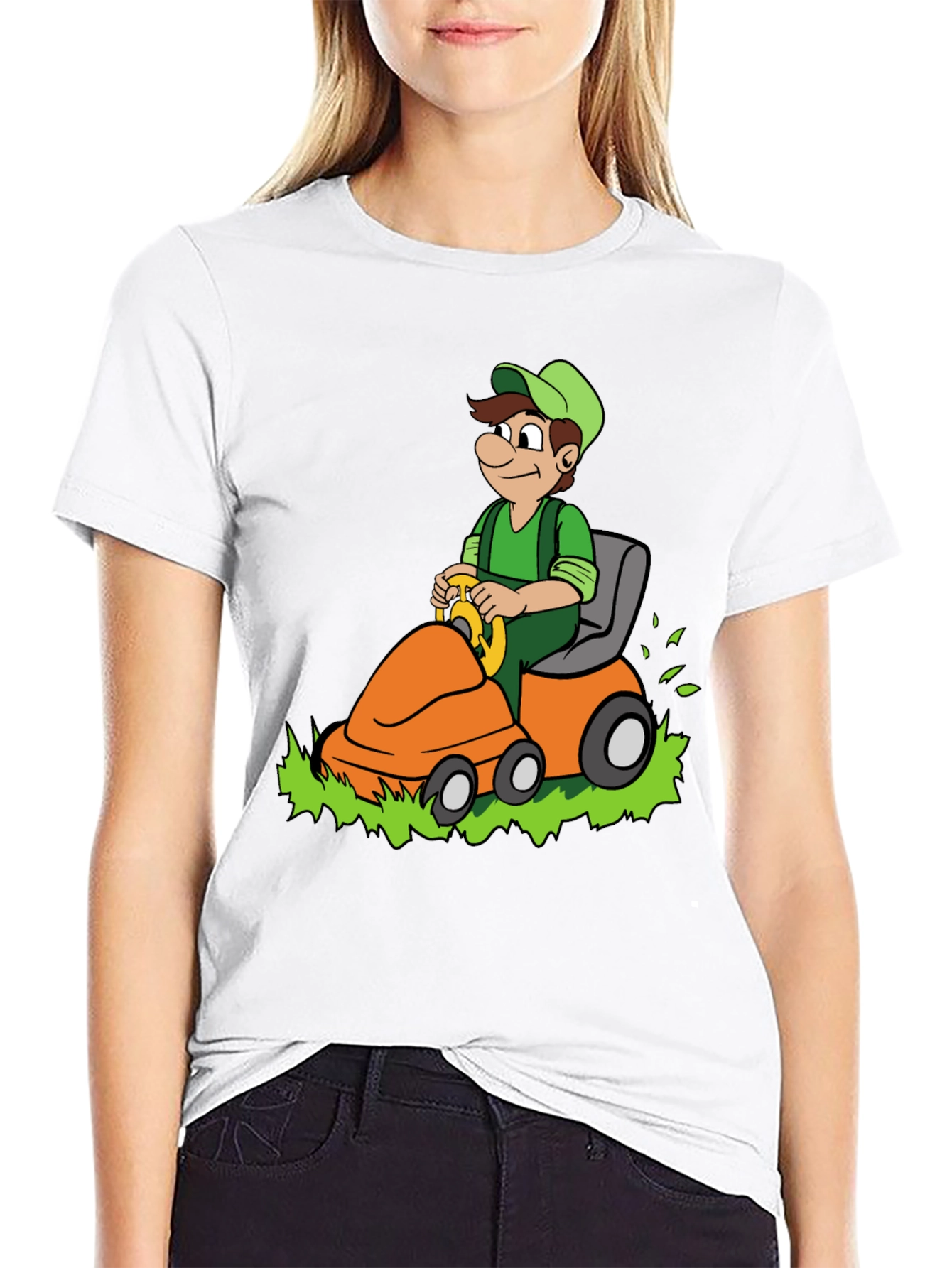 Funny Cartoon Gardener T-Shirt