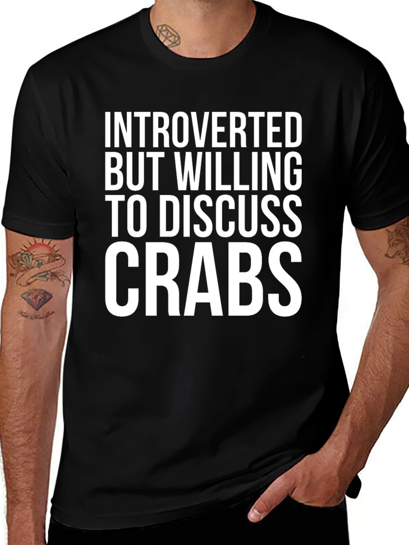 Introverted Crabs Graphic Tee