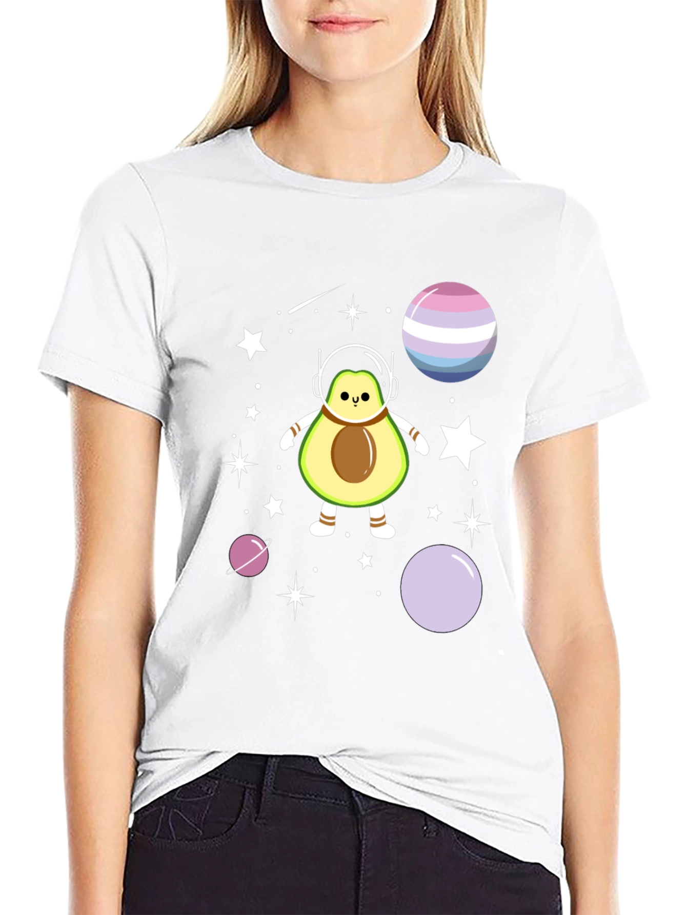 Astronaut Avocado T-Shirt