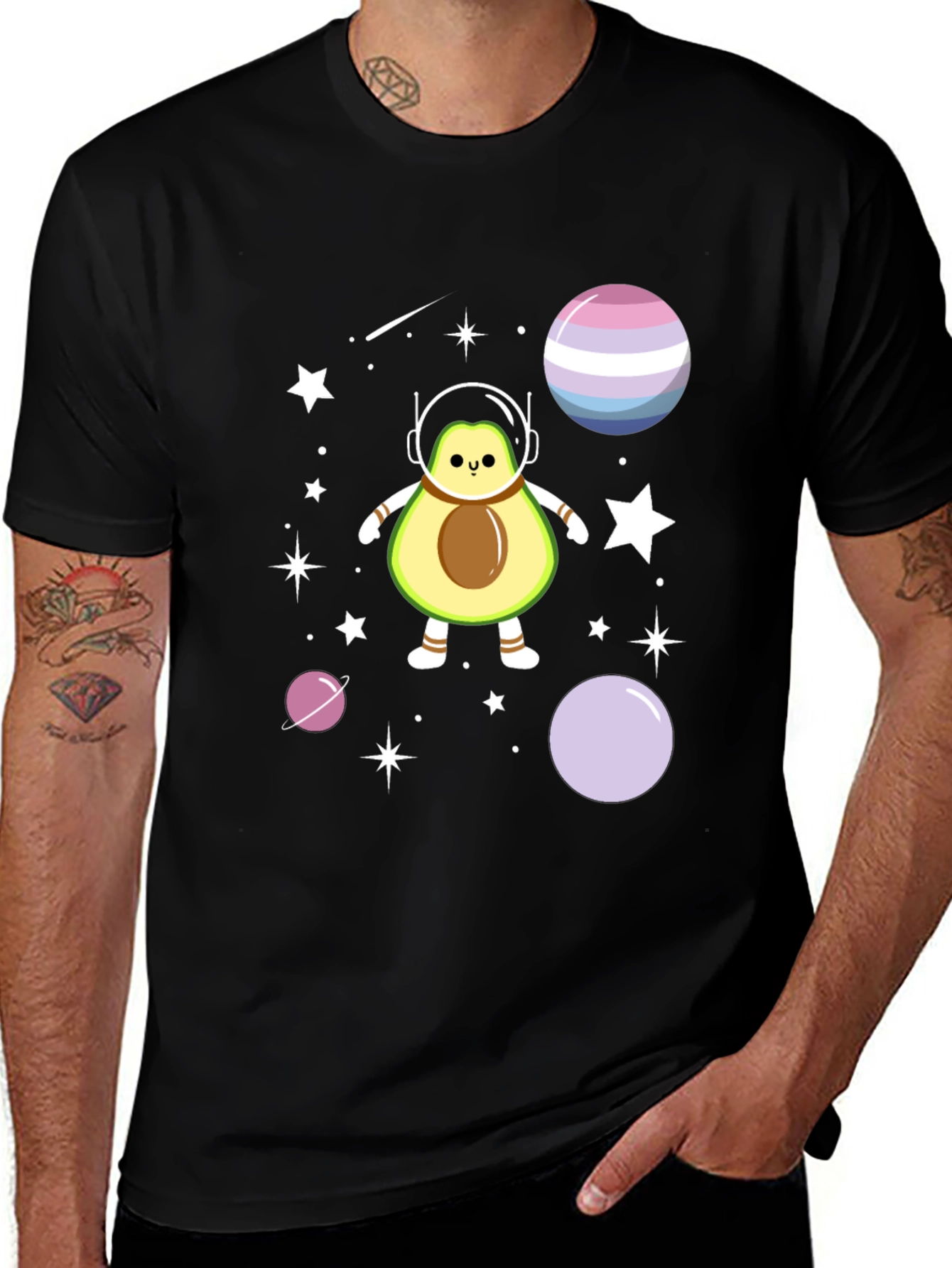 Astronaut Avocado T-Shirt