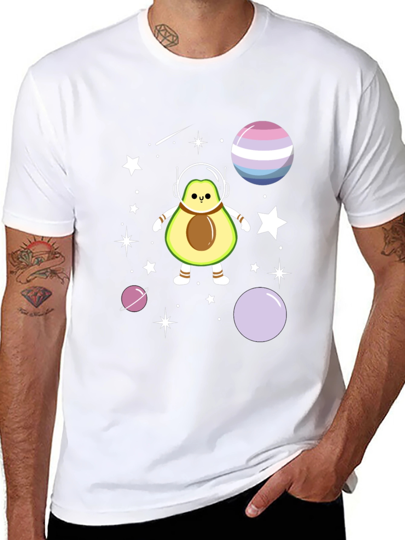 Astronaut Avocado T-Shirt