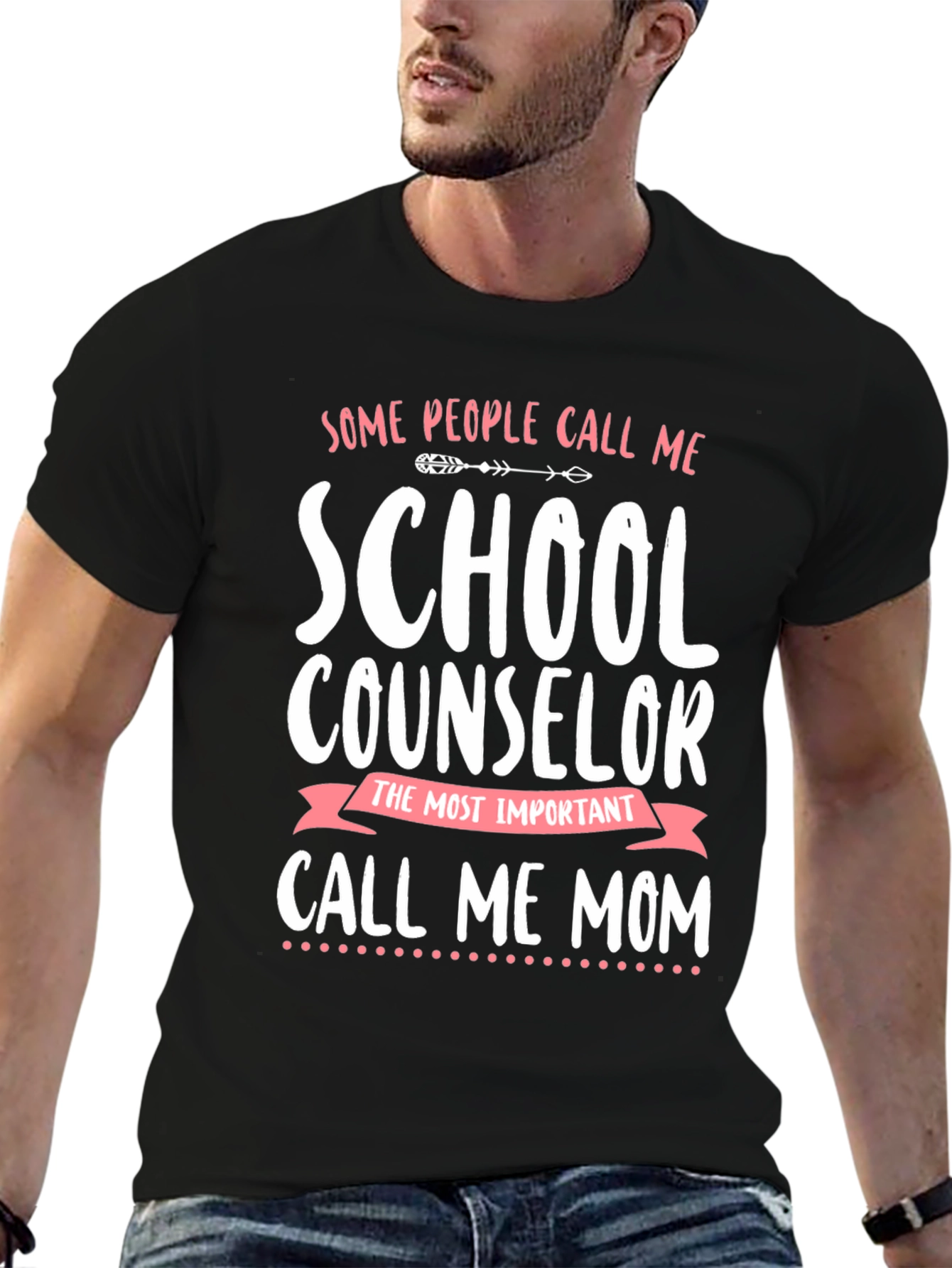 School Counselor Mom Graphic Tee