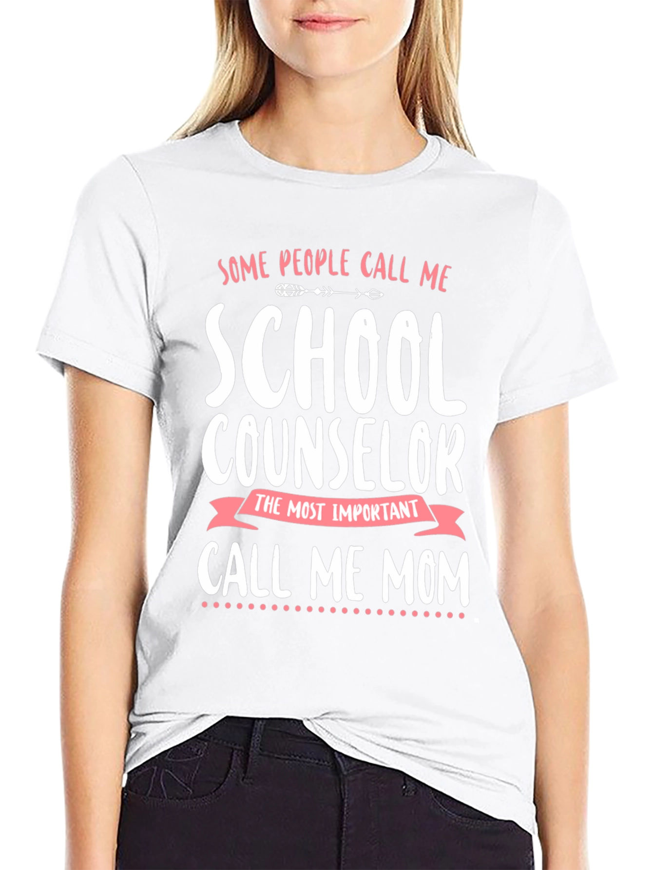 School Counselor Mom Graphic Tee