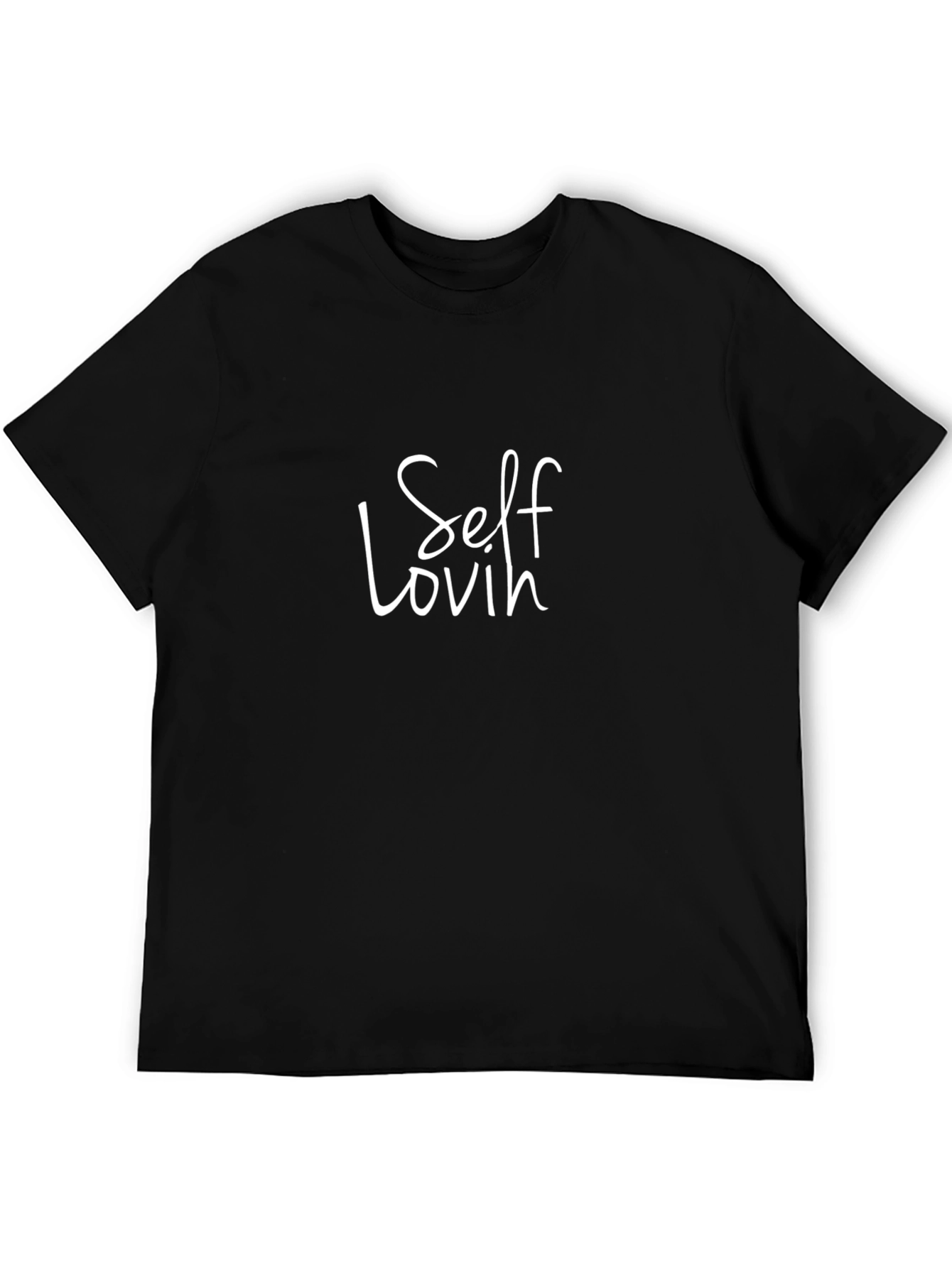 Self Lovin Black T-Shirt - Stylish Comfort