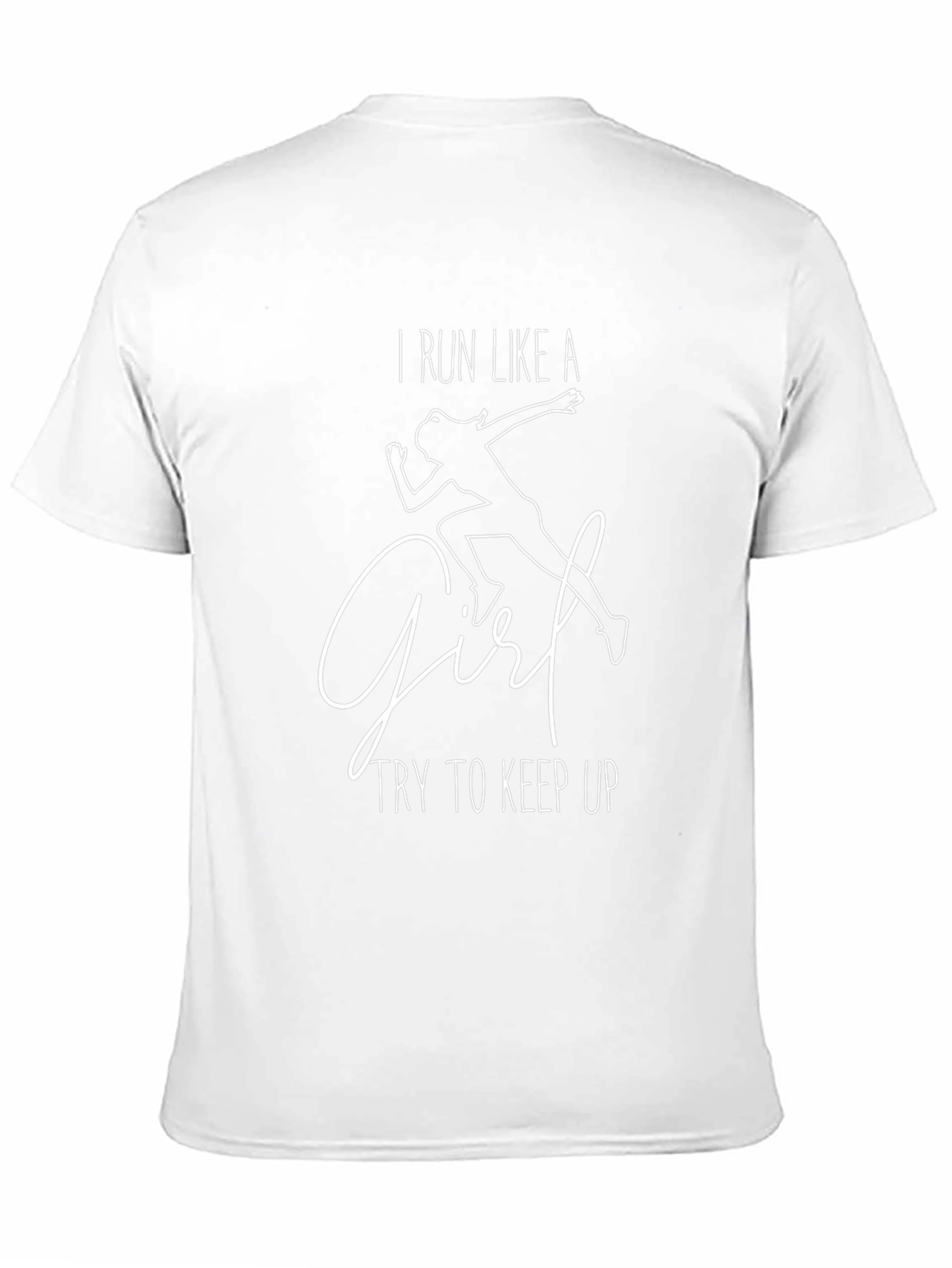 I Run Like A Girl Graphic Tee