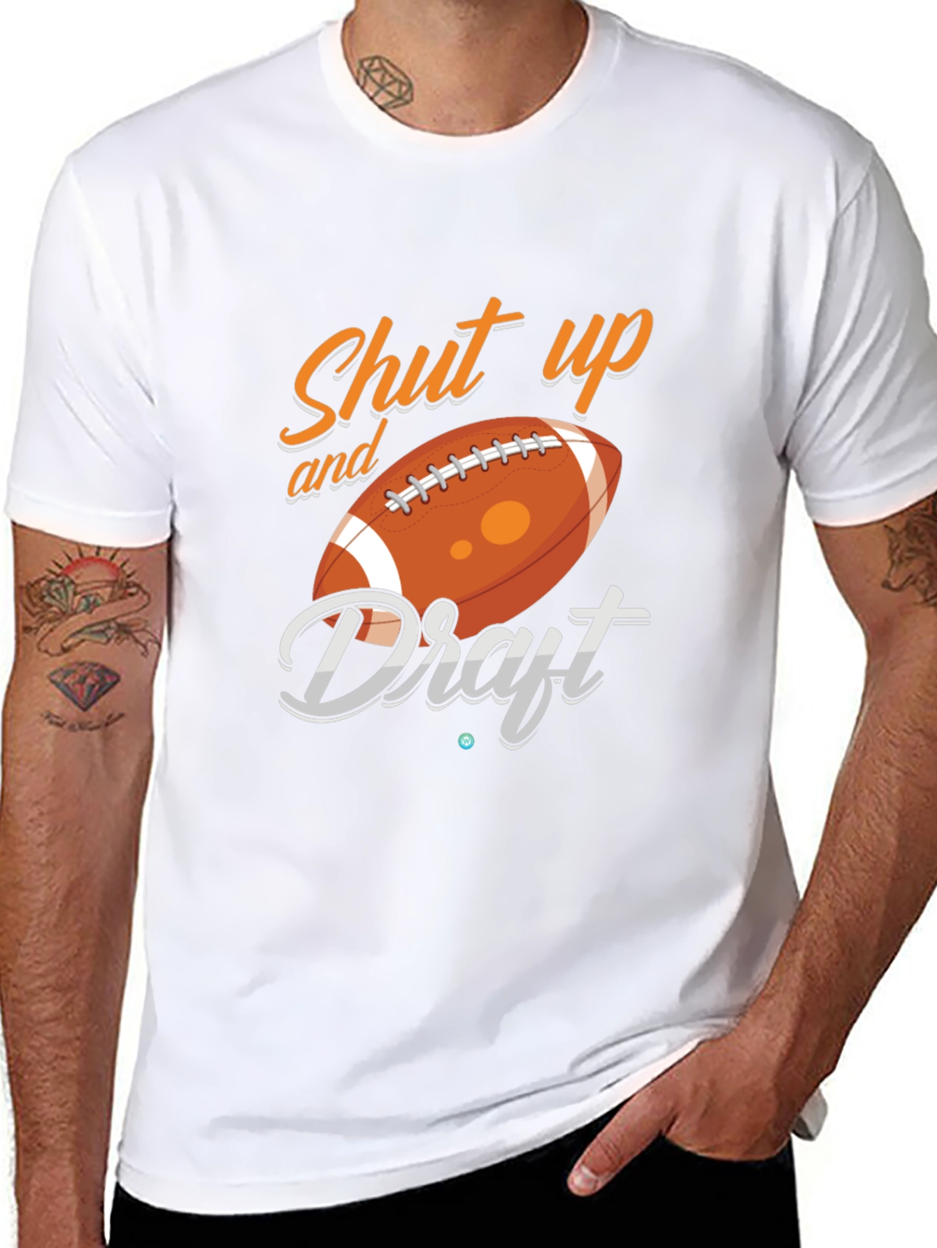 Shut Up and Draft Football T-Shirt