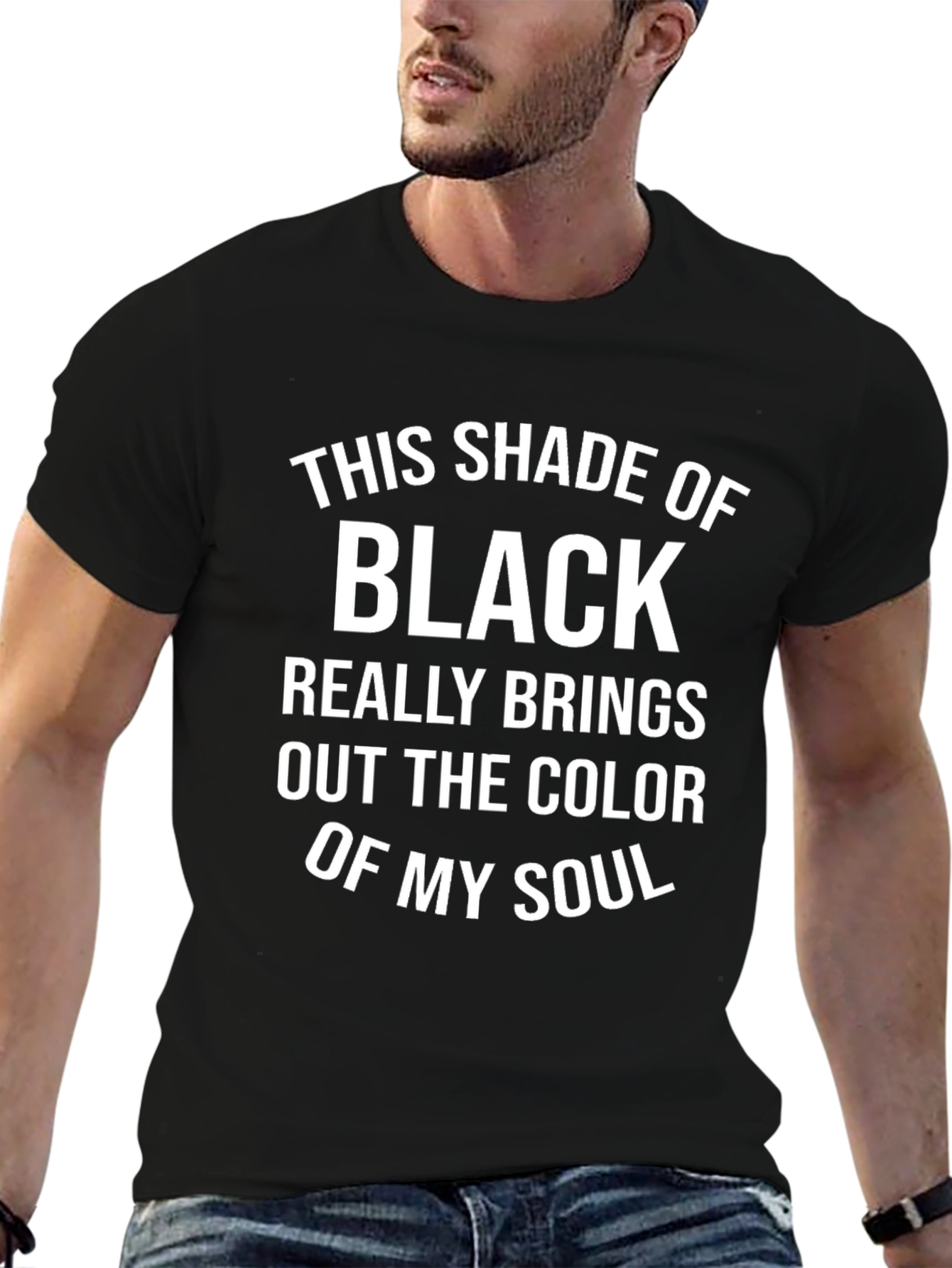 This Shade of Black T-Shirt: Humor Tee