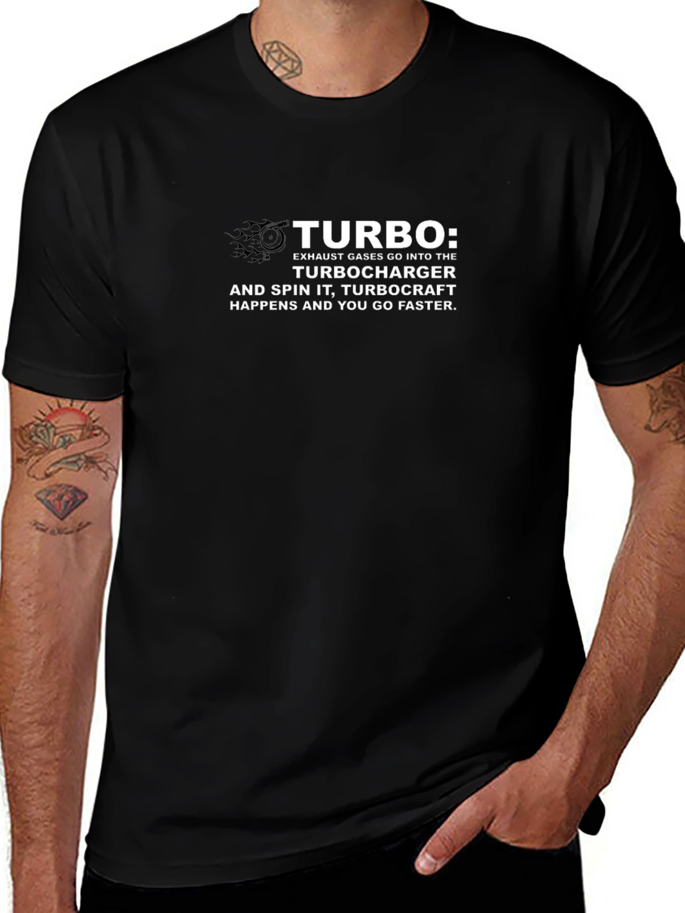 Turbocharger Enthusiast T-Shirt - TurboCraft