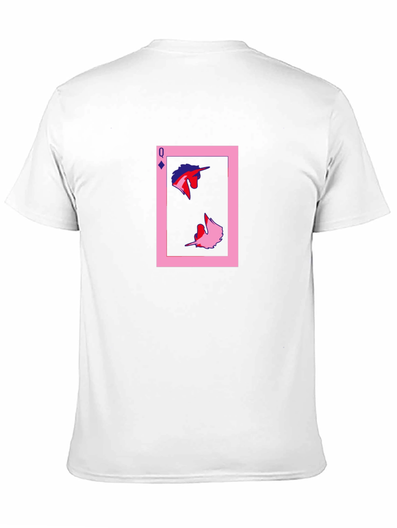 Queen Card Graphic Tee - Unique Design
