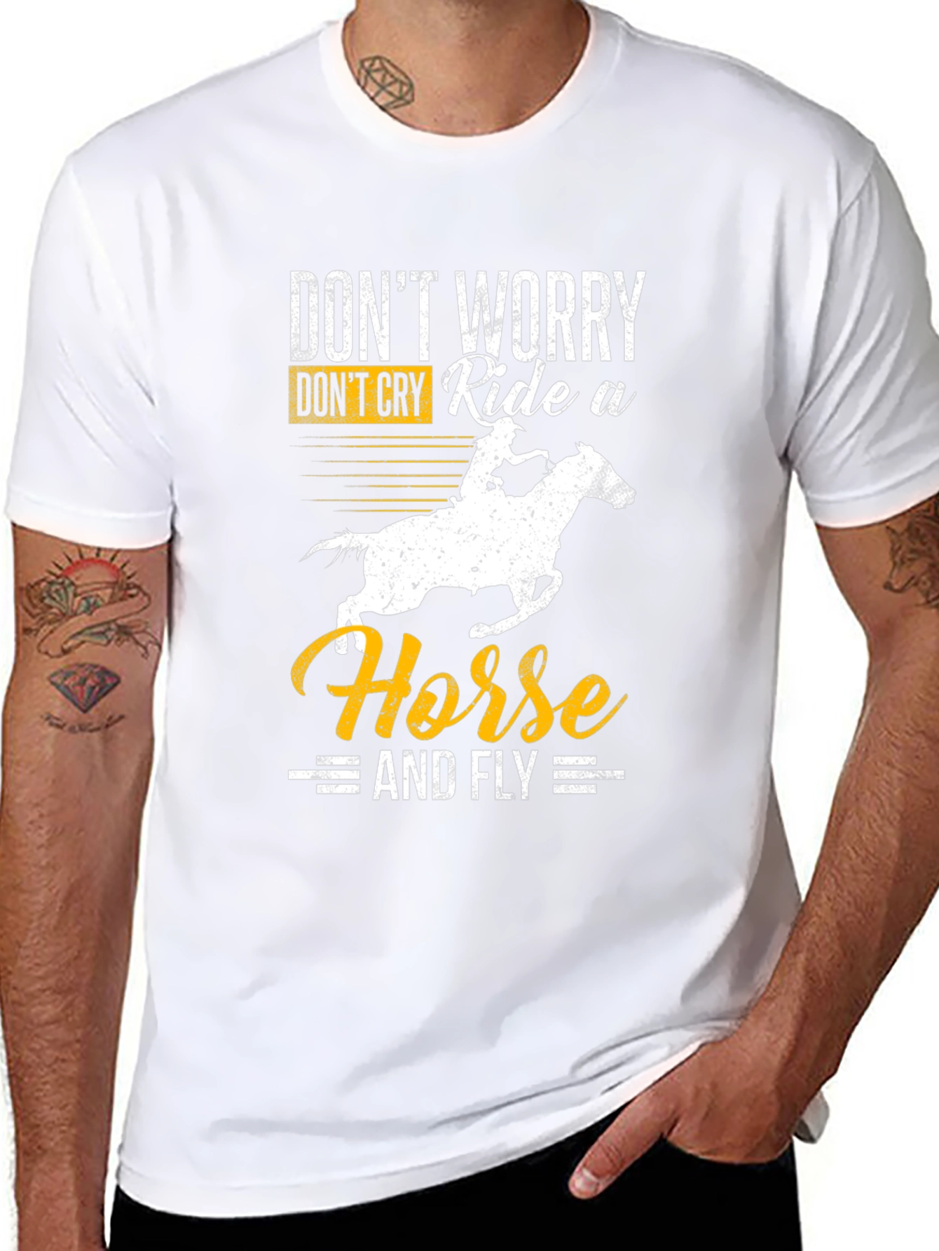 Dont Worry Ride a Horse T-Shirt