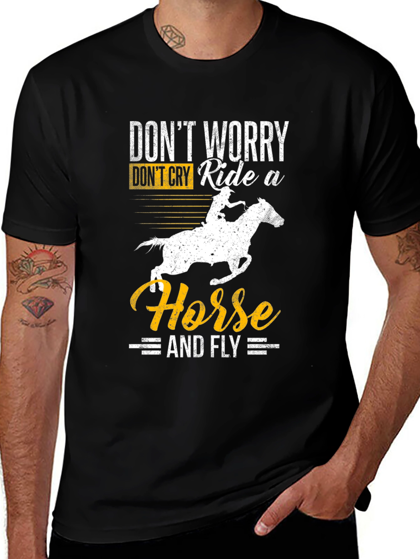 Dont Worry Ride a Horse T-Shirt
