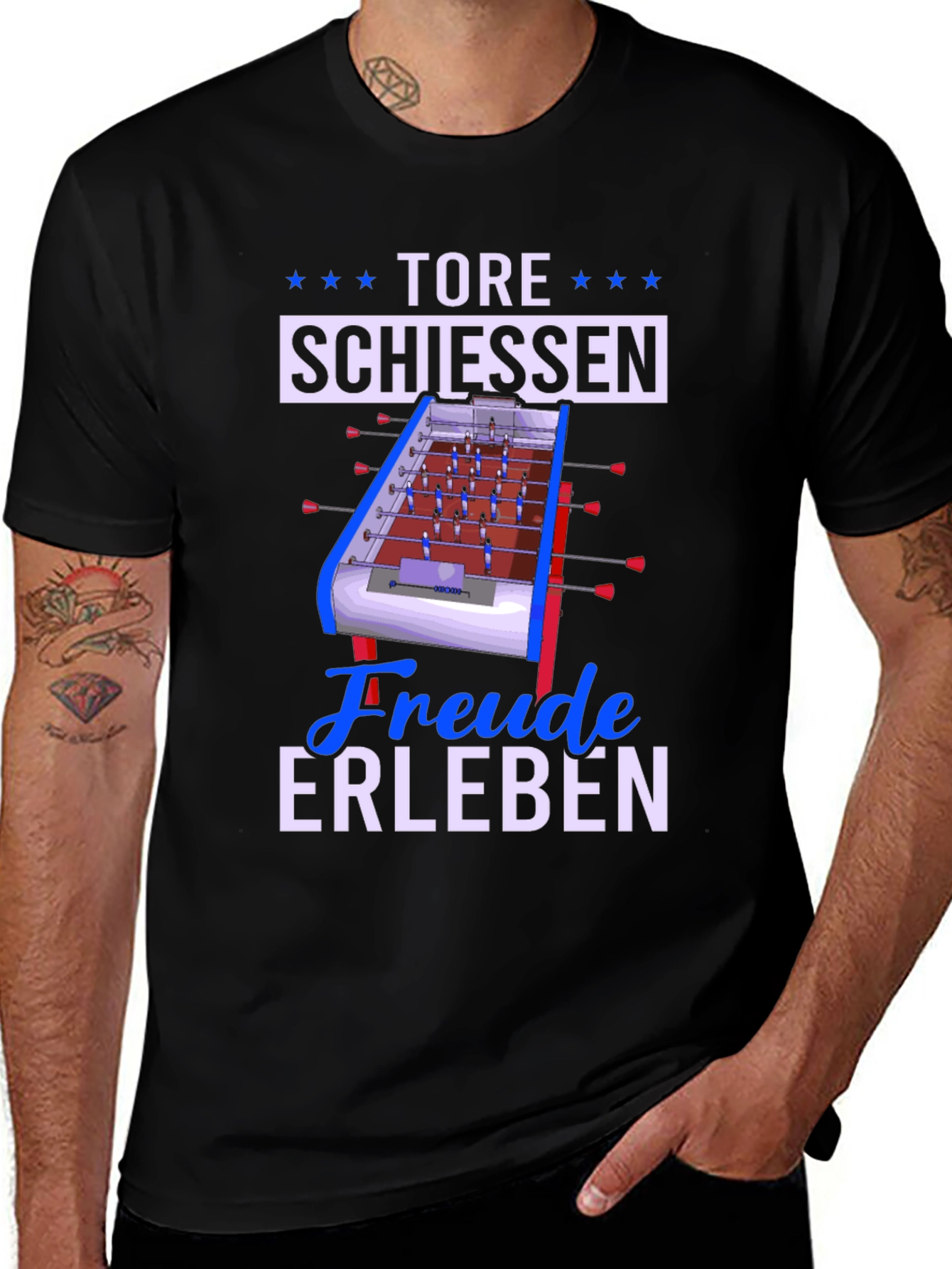 Tore Schiessen T-Shirt - Foosball Passion